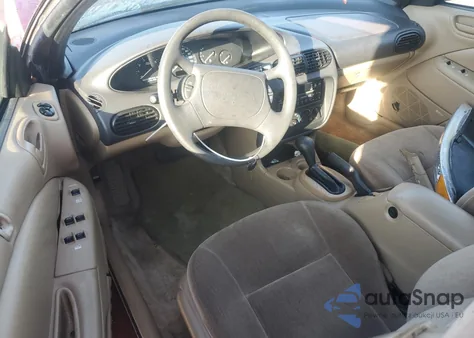 1997 Chrysler Sebring Jx из США, поврежденный, VIN 3C3EL45X7VT507924